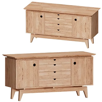 Swallow side cabinet 3d model