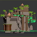 Game Environment Game Scene Fairy Tale Scene Fairy Tale Magic Scene Magic Item Fantasy Scene 3d model
