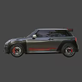gray car 3d model