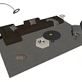 Modern Sofa And Coffee Table Set With Floor Lamp Accent Chair Throw Pillows And Rug