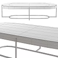 Modern Black Gold Marble Coffee Table With Sleek Metal Frame And Elegant Surface Design