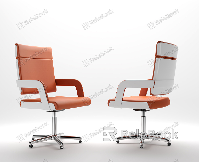 Modern office chair model