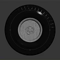 High Quality Automotive Metal Wheel Hub With Round Toothed Edge And Central Bolt Design