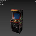game machine street game machine 3d model