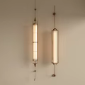 Modern Elongated Wall Lamps With Metal Frame And Soft Light For Interior Decor