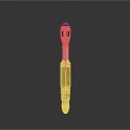 Screwdriver flat screwdriver Phillips screwdriver screwdriver screwdriver tool hardware tool processing tool 3d model