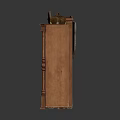 Classic Wooden Furniture Collection Featuring Carved Double Door Wardrobe And Shelf Cabinet