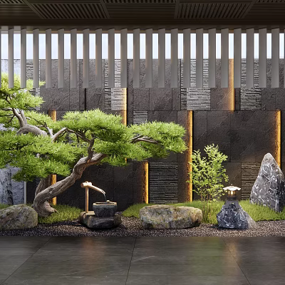 Landscape Wall 3d models
