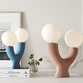 Modern table lamp 3d model