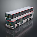 Bus Large Bus CMB Medium Van Large Van Bus School Bus Van Box Car 3d model