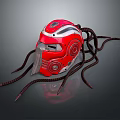 Sci-Fi Helmet Alien Helmet High Tech Helmet Game Helmet 3d model