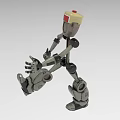 Industrial Robotic Equipment Featuring Mechanical Arms And Automated Design Structure 3d model