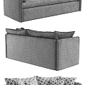 Double sofa 3d model