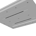 Modern Ceiling Design With Recessed Lighting And Linear Strip Lights