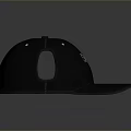 Stylish Black Cap With SYMBOL Logo For Daily Use And Casual Wear