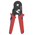 Professional Stripping Plier with Red Blue Handle and Black Head for Wire Stripping