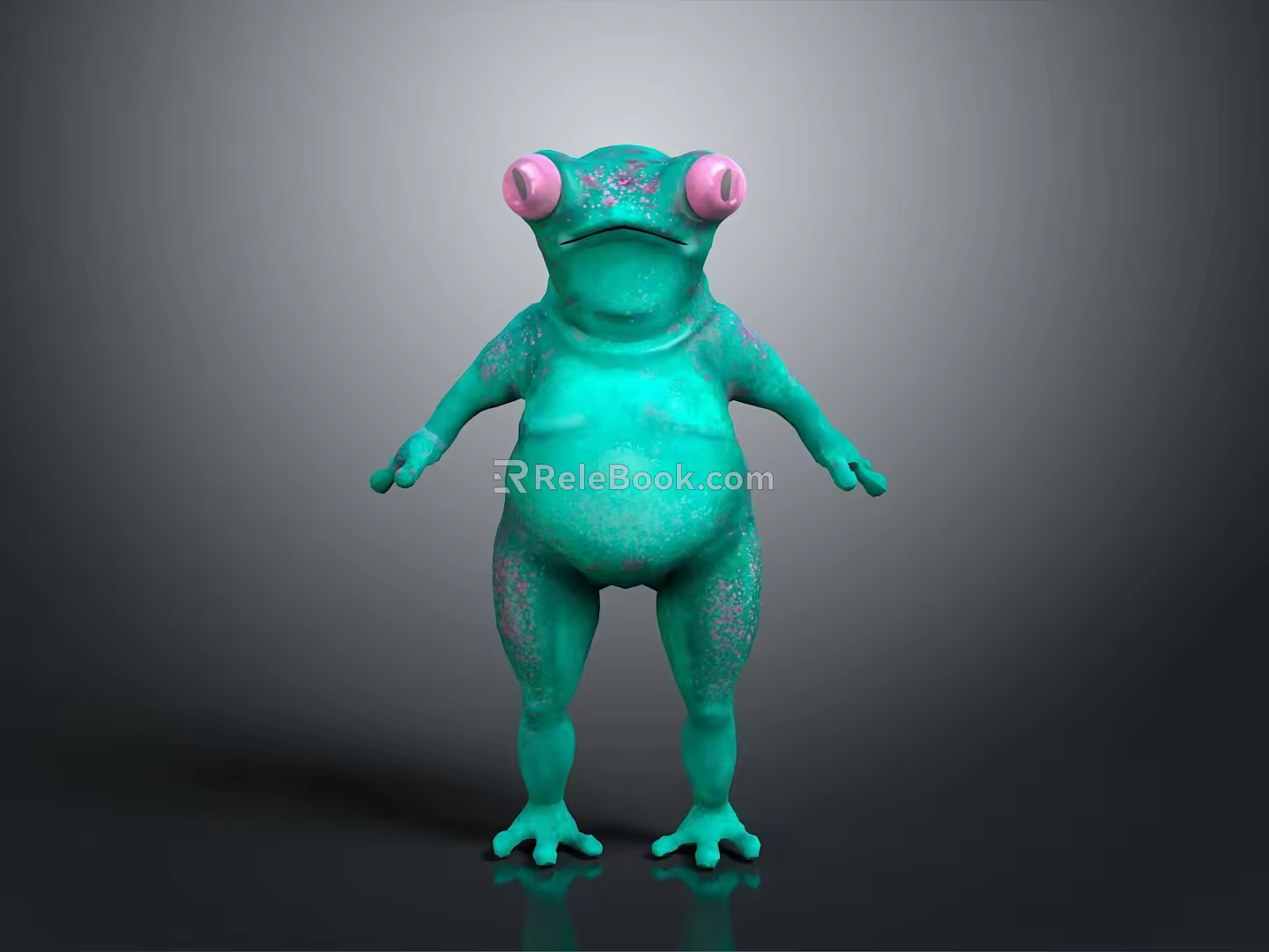Frog Poison Frog Game Frog Reptile Cold Blooded Animal Reptile 3d model