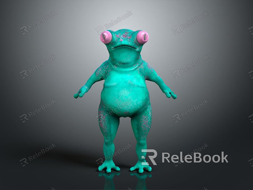 Frog Frog Frog Poison Frog Game Frog Reptile Cold Blooded Animal Reptile Reptile model