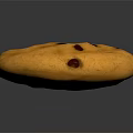 Golden Round Chocolate Chip Cookie With Soft Texture And Fresh Baked Appeal