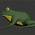 Frog Poison Frog Game Frog Reptile Cold Blooded Animal Reptile 3d model
