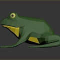 Frog Frog Frog Poison Frog Game Frog Reptile Cold Blooded Animal Reptile Reptile 3d model