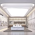 Marc Jacobs Modern White Showroom Featuring Luxury Accessories Bright Lighting And Display Shelves