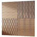 Wooden Wall Panels Featuring Various Wave And Striped Textures For Interior Design