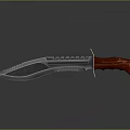 High Quality Tactical Weapon Knife Featuring Serrated Blade And Red Wooden Handle
