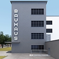 Architecture Bauhaus Building Bauhaus Institute 3d model