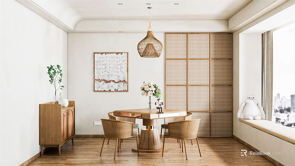 Modern Hotel Chess Room Interior With Open Design And Leisure Facilities 3d model 