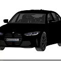 Green BMW Sporty Sedan With High Performance Exterior Design And Alloy Wheels