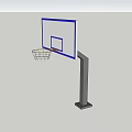 Sturdy Sports Equipment With Black Stand And White Panel For Training Sessions