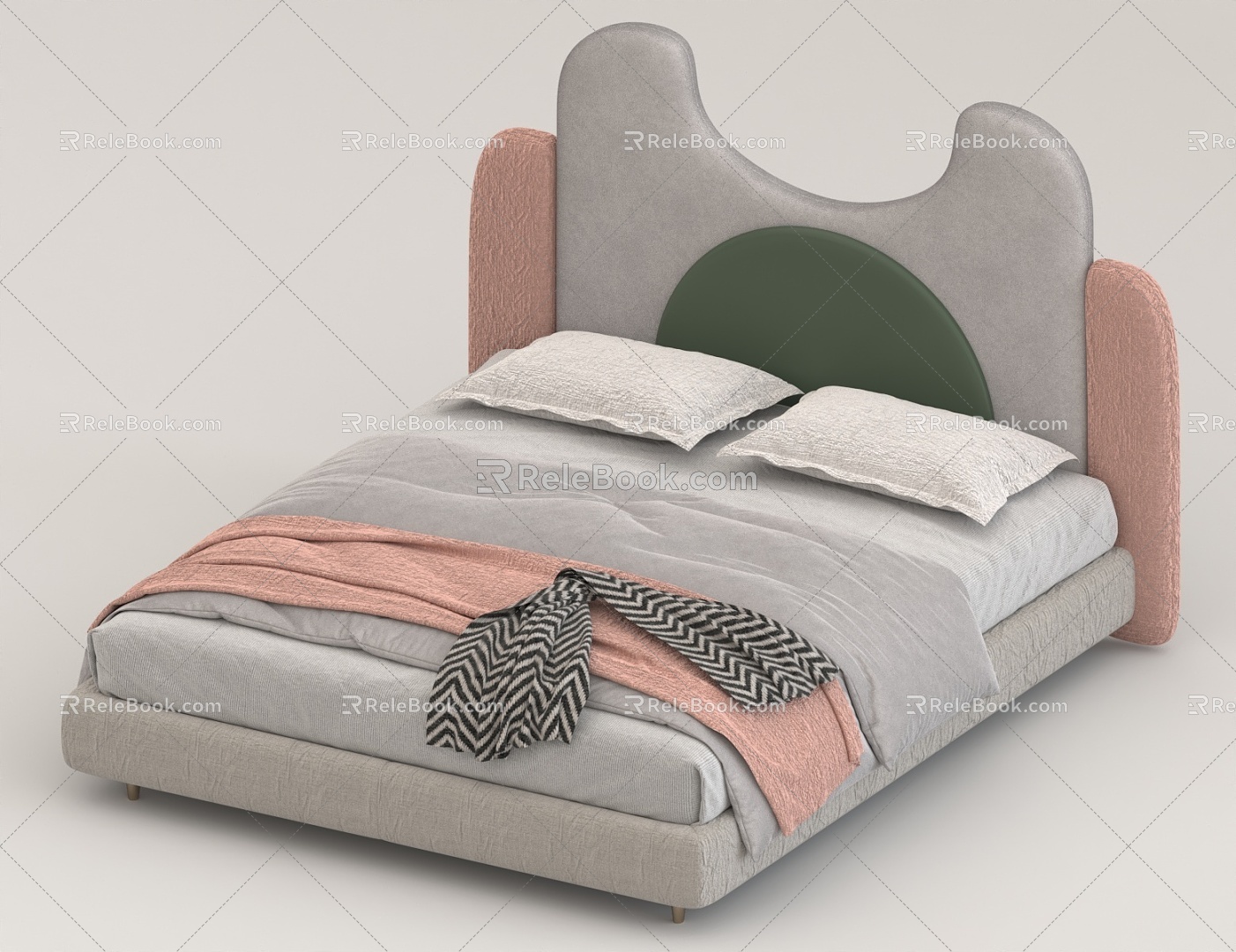 Bed Bed Children's Room Bed 3d model