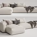 Modern Multiplayer Sofa 3d model
