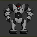 Modern robot toy sci-fi robot 3d model