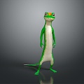 Frog Frog Frog Poison Frog Game Frog Reptile Cold Blooded Animal Reptile Reptile 3d model