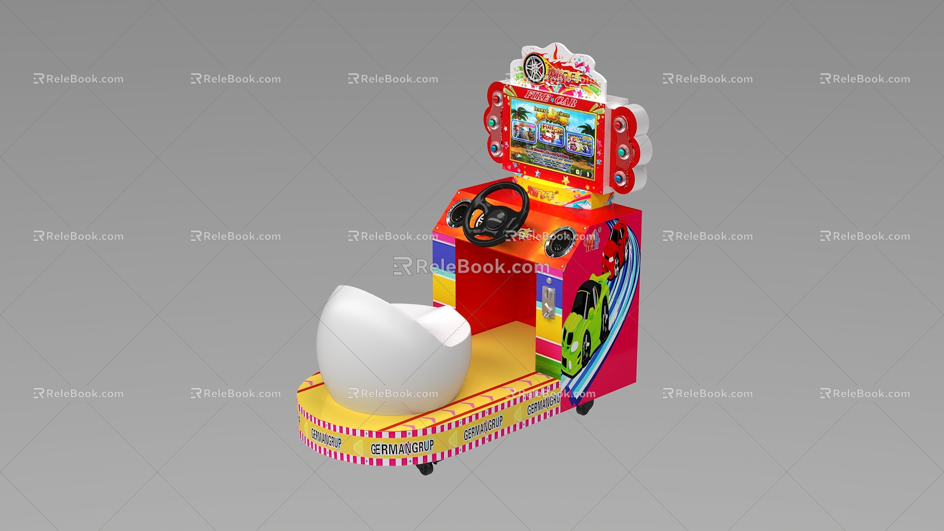 Children's play equipment 3d model