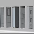 Modern Glass Elevator Designs With Transparent Cabin And Stainless Steel Frames