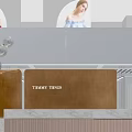 Modern Reception Area Interior With Stylish Desk Receptionist Waiting Seating And Large Windows