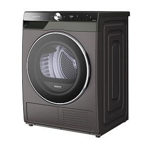 modern washing machine heat pump tumble dryer washing machine 3d model