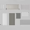 Office Appliances Modern Radiators with Various Styles Different Types and Designs for Workspace