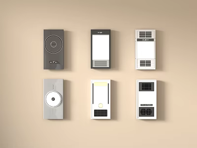Modern Bathroom Accessories With Various Stylish Designs And Functional Features 3d model