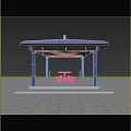 Pavilion 3d model