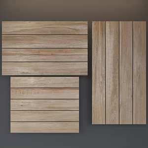 Tubadzin outdoor wood floor anticorrosive wood floor 3d model