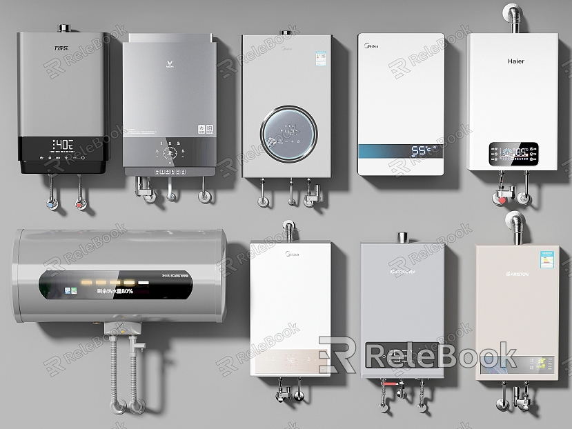 Modern Water Heater Electric Water Heater Gas Water Heater Smart Water Heater Zero Cold Water Heater model