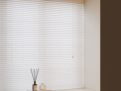 Curtain Screen Window Blinds Dream Curtain Shangri-La Curtain 3d model