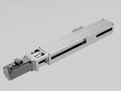 High Precision Industrial Linear Slide With Metal Frame For Automation Machinery 3d model