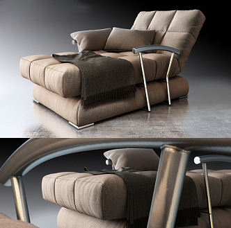 Sofa recliner 3d model