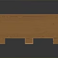 Classic Wooden Shelf Unit With Multiple Open Shelves Carved Details And Sturdy Base