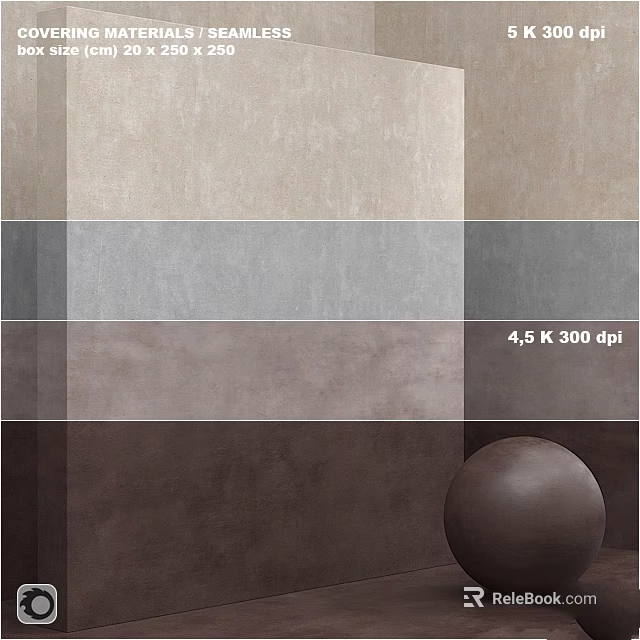 Decorative Interior Components With Beige Grey Brown Color Variations And Spherical Accent 3d model